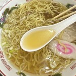 ゆうき食堂 - スープ。めちゃおいしかった〜！