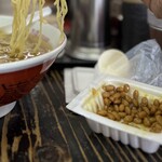 ゆうき食堂 - 定食の納豆