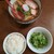 麺屋 高橋 - 料理写真:おさかなラーメン　小ライス　ねぎ増し