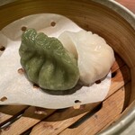 來杏 Chinese Restaurant - 蒸し点心2種蒸籠蒸し