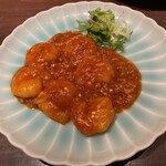來杏 Chinese Restaurant - 今週のお料理　エビチリ　エビがプリプリ‼️ ライスが足りないくらいです。