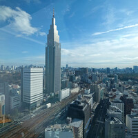 サザンタワーダイニング - 20階のテーブル席からの眺望です