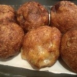 たこ焼・味処　壺心 - 激辛たこ焼き（５５０円）