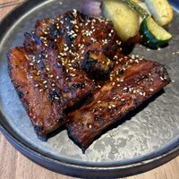 GINZA ONO Gratia -Smoke Dining- - 豚スペアリブ薪焼き