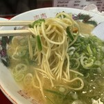 はじめ - 麺は細ストレート！