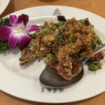 横浜中華街 北京飯店 - ソフトシェルクラブ香味揚げ