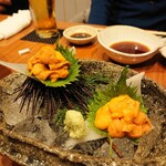 魚座 沖のや - うに刺し