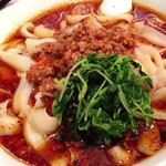 味覚 - 坦坦刀削麺【超激辛で注文】