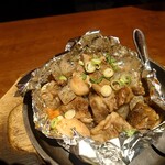 広島焼HIDE坊 - 牛すじ煮込み