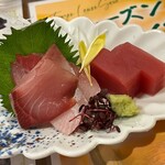 エクセレントゴルフクラブ 一志温泉コース - 刺身盛り合わせ