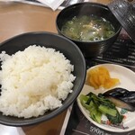 エクセレントゴルフクラブ 一志温泉コース - ご飯セット