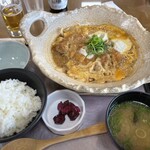 エクセレントゴルフクラブ 一志温泉コース - ランチ　カツ煮