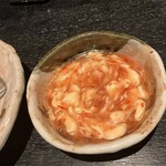 美味い家 若鈴 - から揚げのソース