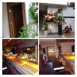 大どころ - 店内も外の光が入るので明るいですし、雰囲気もいいですよ・・ 
      カウンターは12席、、調理を見ながらお料理を楽しめます。 