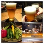 大どころ - ビールで乾杯！