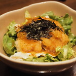 新宿 うなぎ菊川 - 豚しゃぶサラダ