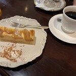 珈琲 欧蘭陀館 - ケーキセット
