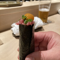 鮨 若尊 - スタートのネギトロ