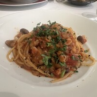 リストランテ アルベラータ - 私選択のトマトのパスタ