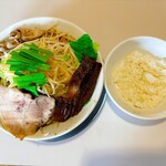麺屋　たか - 冬の塩モツラーメン（税込1,330円）