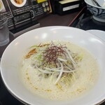 愛と情熱のらーめん屋 皐月亭 - 至福の泡担々麺　ずっと食べたかった一品