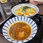 愛と情熱のらーめん屋 皐月亭 - 友人の辛つけ麺