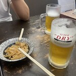 愛と情熱のらーめん屋 皐月亭 - 皐月亭で初飲みです