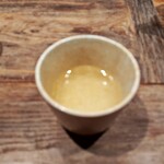 鳥焼き 羽矢て - 〆の鶏スープ