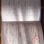 ビストロ モンシュシュ - メニュー