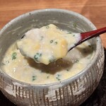 大阪天満宮 鮨とよなが - たらの白子の茶碗蒸し