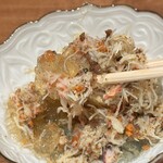 大阪天満宮 鮨とよなが - せこがにとかに酢のジュレ