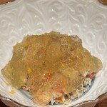 大阪天満宮 鮨とよなが - せこがにとかに酢のジュレ