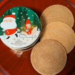 神戸風月堂 - 料理写真:クリスマスバージョンのゴーフルです。