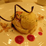 スプレンディード - フルーツグラタン　バニラアイスクリーム添え