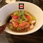 麺処hachi - 初夏の彩り野菜の冷たいラーメン'14（1000円）