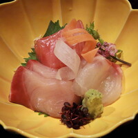平川 - お刺身。中トロが美味しかった