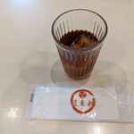 蓬来軒 - ロゴ入りのお手拭き