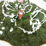 インド･パキスタン料理 ホット・スプーン - マトンサグ（マトンとほうれん草のカレー・パキスタン仕様）