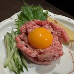スタミナ焼肉 肉ですみだ - 黒毛和牛ユッケ
