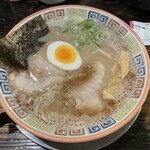 久留米 大砲ラーメン 天神今泉店 - 昔ラーメン並　900円