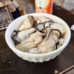 海の駅しおさい市場 - 自作、牡蠣飯(笑)