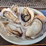 海の駅しおさい市場 - 牡蠣〜