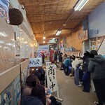 海の駅しおさい市場 - 隣りの、くいどうらく(^_^;)  人気店