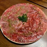 しゃぶしゃぶKINTAN 表参道店 - サーロインユッケ