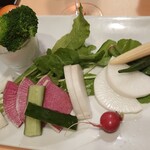マンマ パスタ - 新鮮野菜のバーニャカウダ
