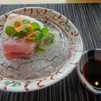 日本料理 なかのしま (リーガロイヤルホテル大阪) - お造り二種盛り