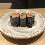 鮨 一二郎 - 大阪の〆といったらやっぱりトロタクははずせません。