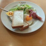 ジョイフル - 料理写真:エッグプレート  ( トースト )