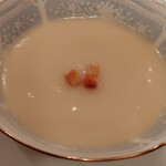 シェ大見山 - カブのポタージュ