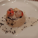 シェ大見山 - ホタテのフラン